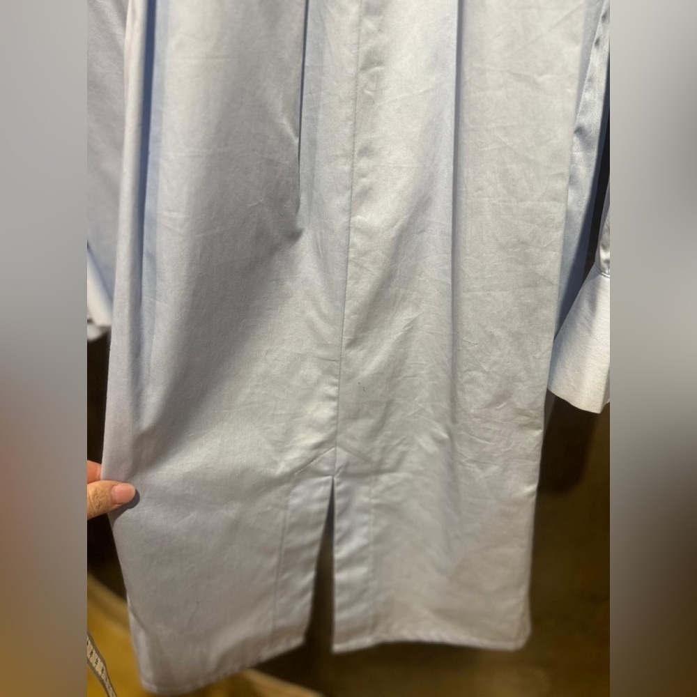 Baum und pferdgarten Light Blue mini Dress Shirt long sleeved size EU 36 NWT - Picture 3 of 4
